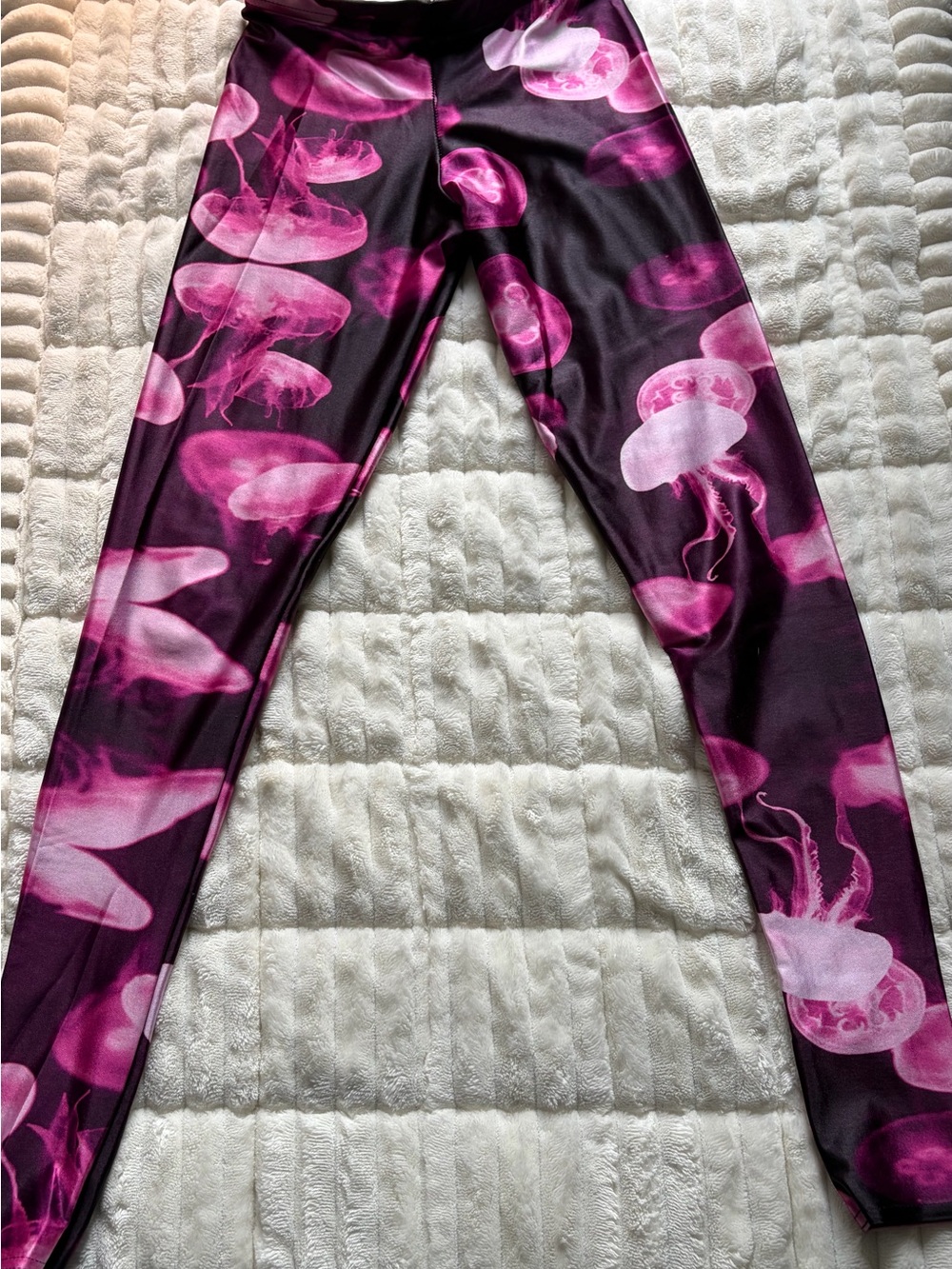 Blackmilk Pink Jellyfish Print Leggings